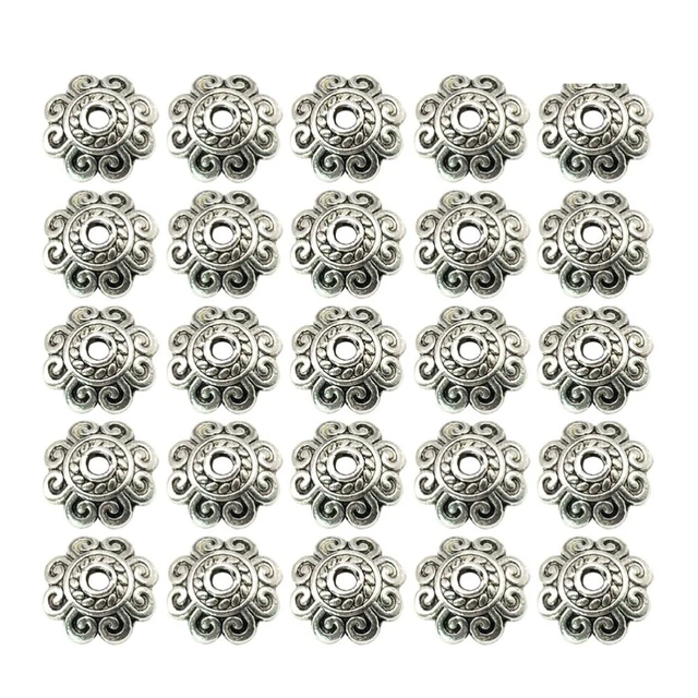 300 Stück Legierung Perle Anhänger DIY Charms Schmuckherstellung Zubehör für 3