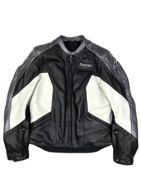 Alpinestars Triumph Leather Moto Racing Jacket