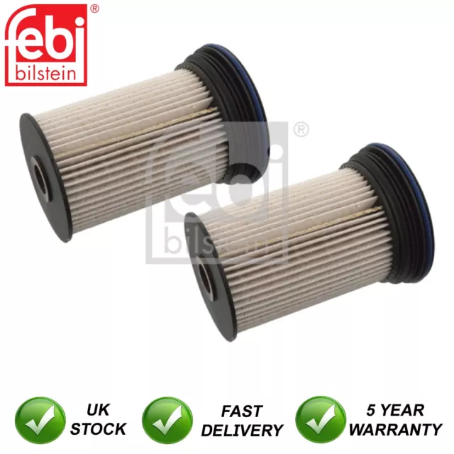 Fuel Filter Set Febi Fits Vauxhall Antara Chevrolet Captiva 2.0 CDTi D 2.2