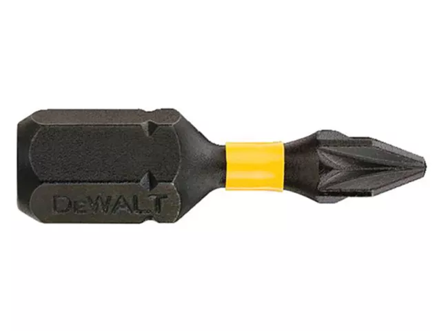 DEWALT Extremo Torsión de Impacto Brocas PZ1 X 25mm (Paquete 5) DEWDT7386TQZ