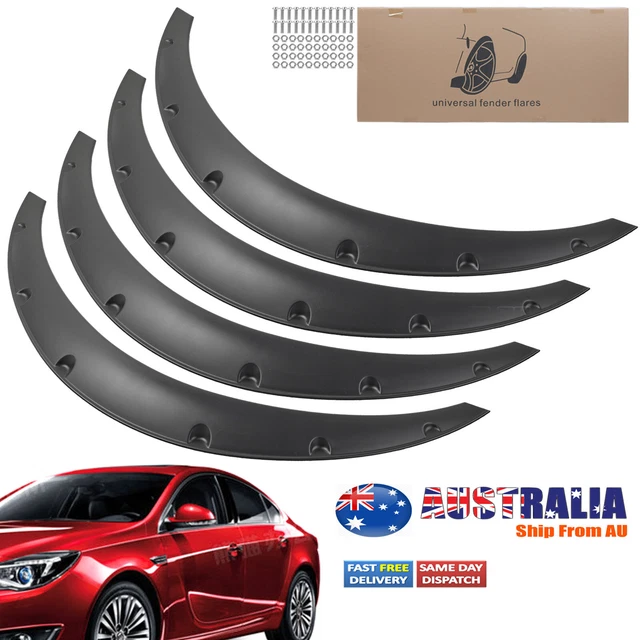 UNIVERSAL FENDER FLARES Flexible ExtraWide Body Kit Wheel Arches
