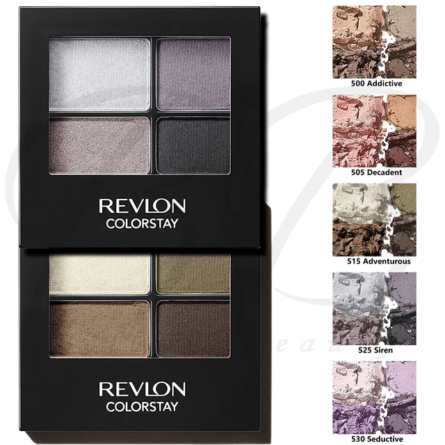REVLON COLORSTAY 4 Colour Quad 16Hr Long Lasting Eyeshadow Palette
