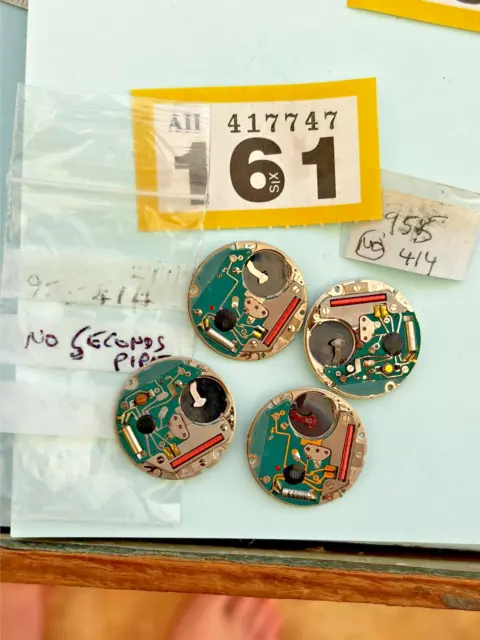 4 OFF ETA 955 414 used eta 955 414 Quartz Watch Movement for parts not working 14.99 PicClick UK