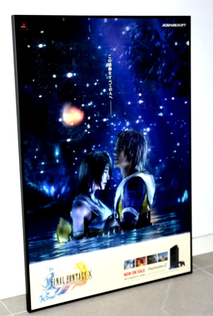 FINAL FANTASY X - Promotional B2 poster - Squaresoft - PS2 Japan