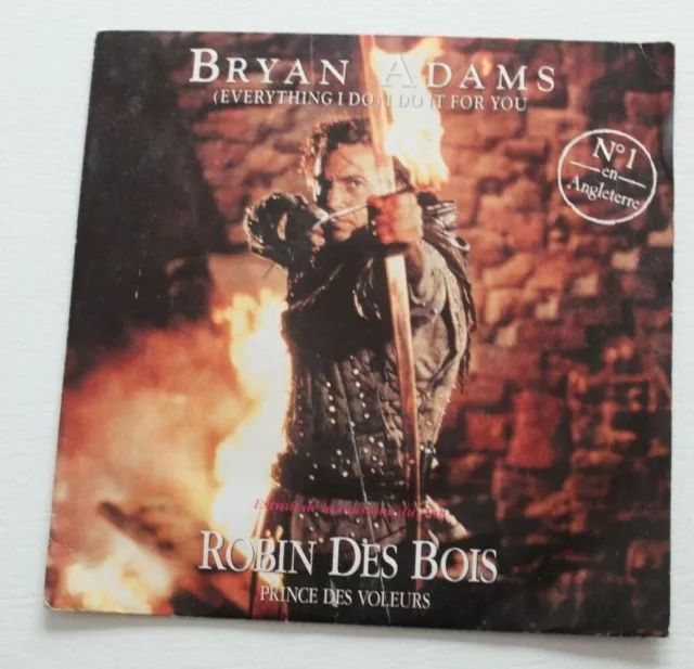 Bryan Adams, BO du film Robin des Bois  / OST, SP - 45 tours