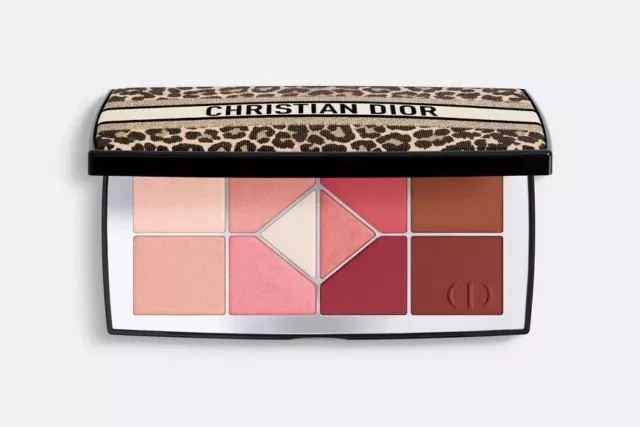 Paleta de sombras de ojos Dior Diorshow Mitzá de 10 colores edición limitada estampado de leopardo 2