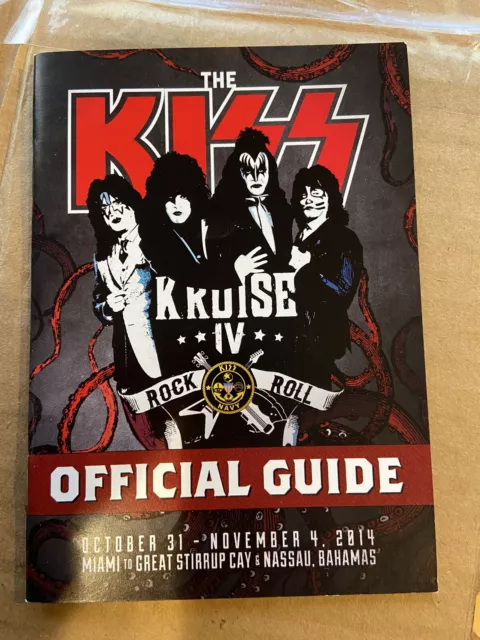 KISS KRUISE IV OFFICIAL GUIDE 2014   -   Pristine Condition