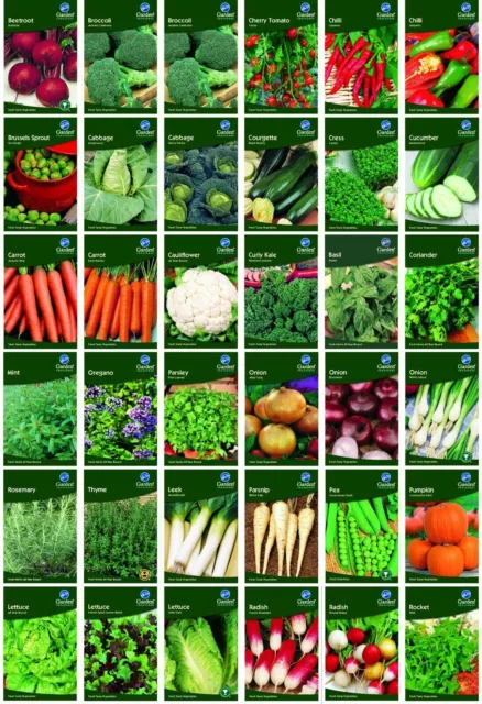 Grow Your Own Fresh Herbs Vegetable Fruit Garden Treasures Seeds Indoor Outdoor