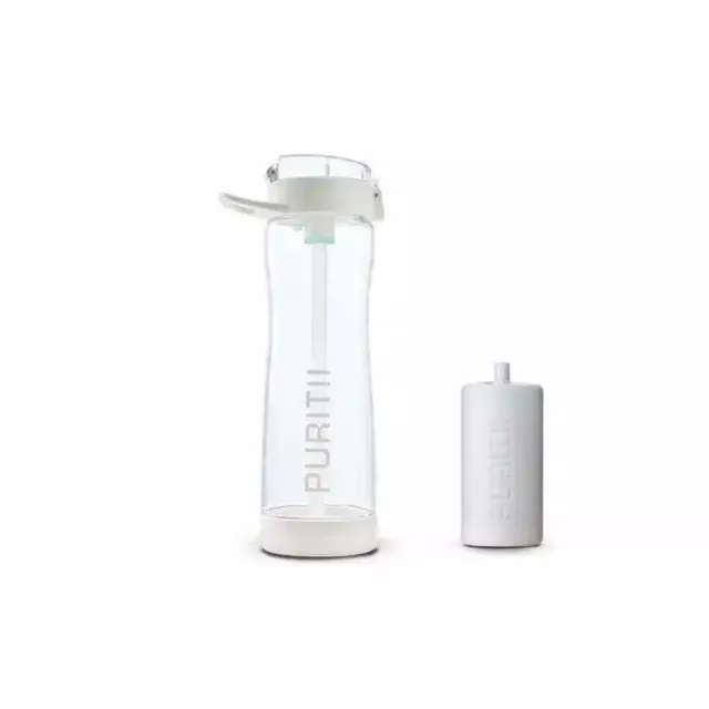 The Filter Puritii Bottle With Water Filter System From Puritii