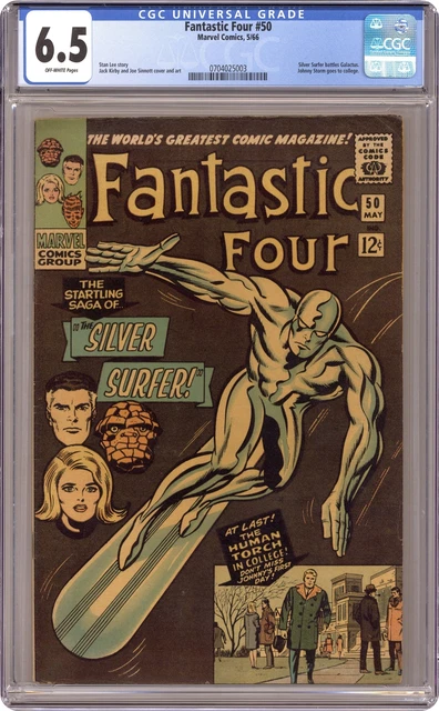 Fantastic Four #50 CGC 6.5 1966 0704025003