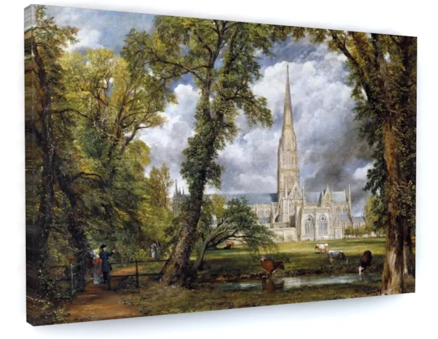 John Constable Salisbury Cathedral Canvas Picture Wall Art