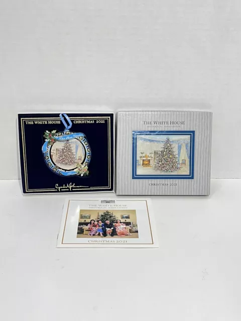 Official 2021 The White House Christmas Ornament New in Box