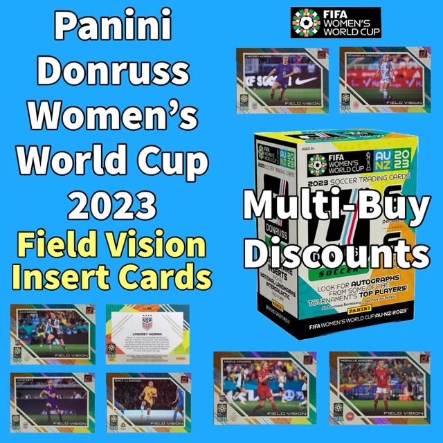 FIELD VISION INSERT Cards Panini Donruss Women's World Cup 2023