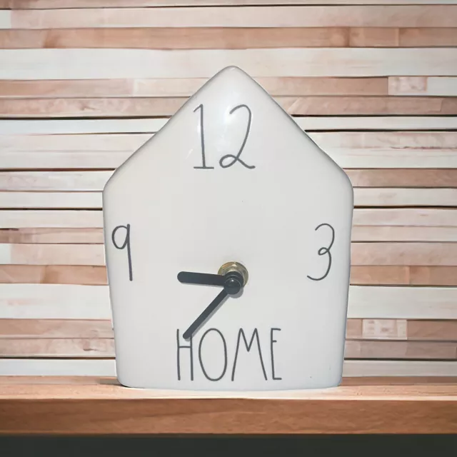 Rae Dunn Artisan Collection by Magenta Birdhouse Home Ceramic Clock