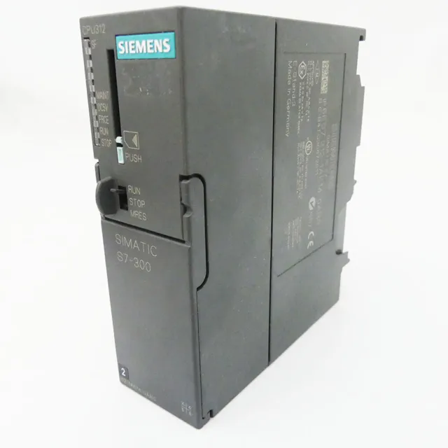 SIEMENS 6ES7312-1AE14-0AB0 SIMATIC S7 Zentralbaugruppe E:04 -used-