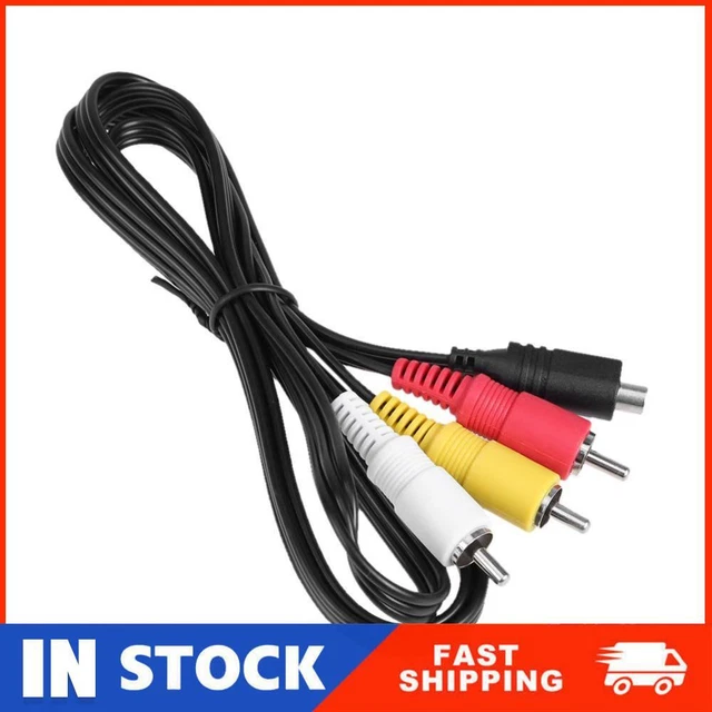 1.2m VMC-15FS A/V RCA to 10Pin Sony Port Adapter Cable for Sony Camera RAU