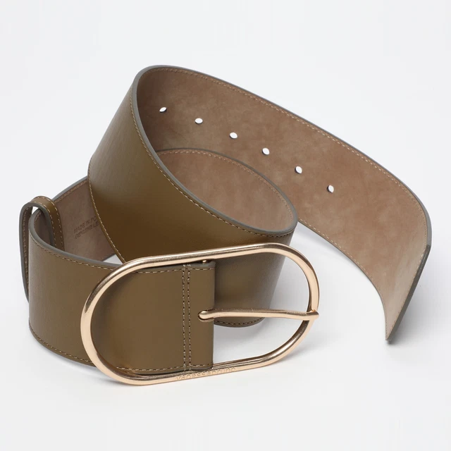 Ceinture En Cuir Véritable Bronze - Marque Killah Rag Flake - Neuve Avec étiquettes