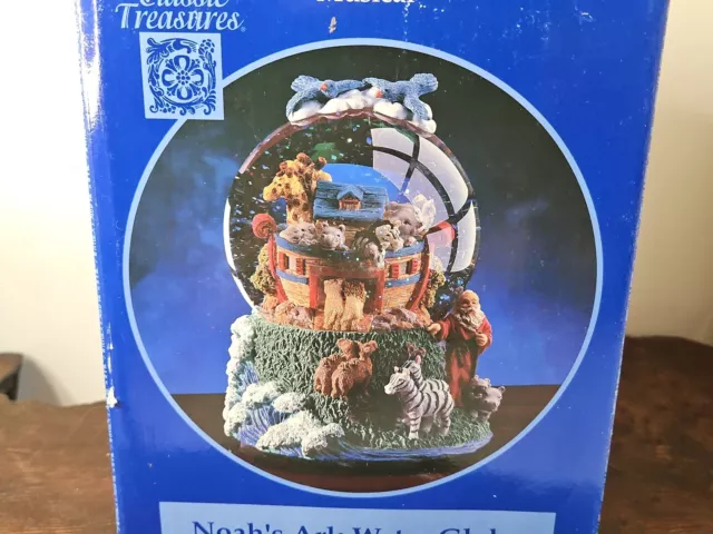 Classic Treasures - Noah’s Ark Water Globe - Musical Singing In The Rain Tested