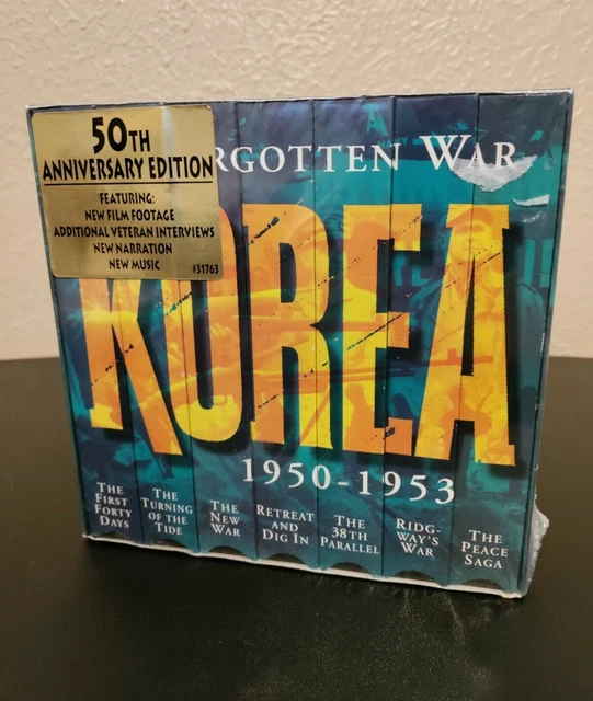 KOREA THE FORGOTTEN War VHS Video Sealed Set £11.33 - PicClick UK