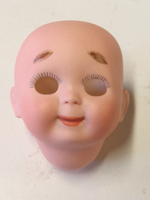 Tête De Poupée Benjamine SFBJ 251 Reproduction - Biscuit Porcelaine - Taille 2