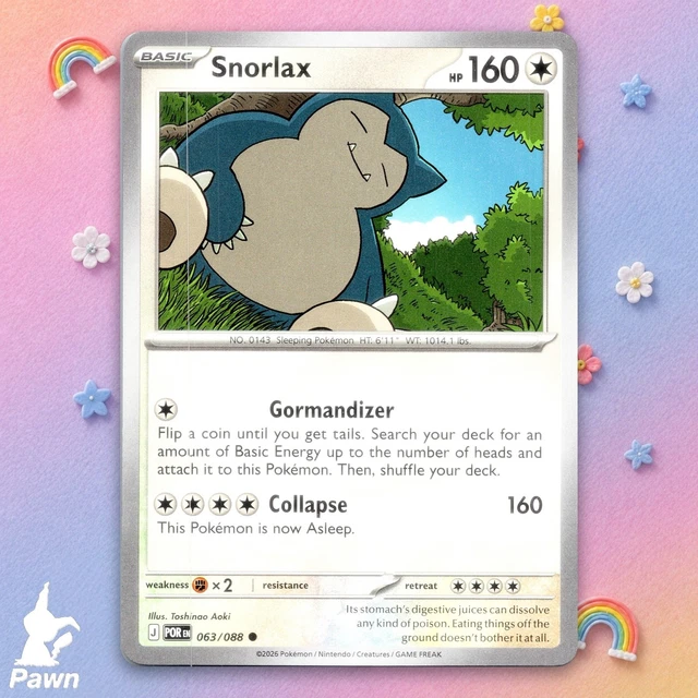 pokemon card value snorlax GX - SM05 flip 2 coins instead of 1 Pokemon Card Snorlax 30/130 Base