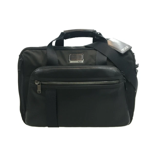 Tumi 3 Way Briefcase Business Bag Shoulder Diagonal Rucksack Mens Black