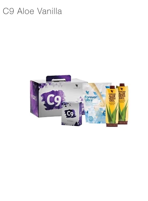 Forever Living C9  Detox Pack | Aloe Vera Gel Vanilla | Körperreinigung 9 Tage