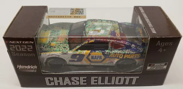 Chase Elliott 2022 Lionel #9 NAPA Atlanta Raced Win NEXT GEN Chevy Camaro 1/64