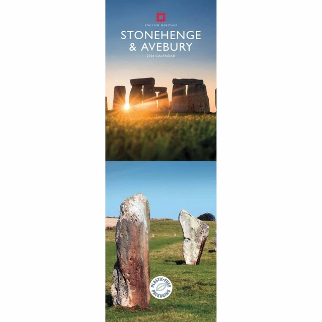ENGLISH HERITAGE STONEHENGE & Avebury schmaler Kalender 2025 von