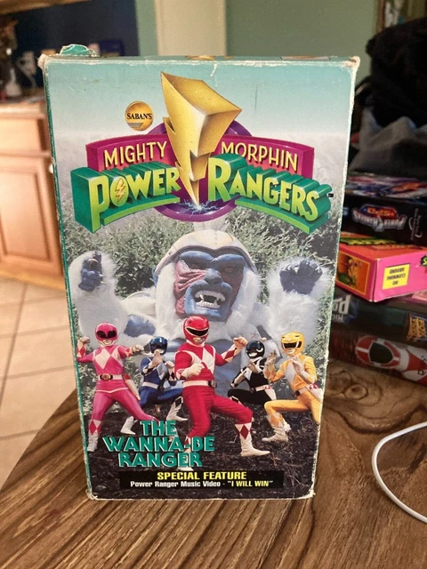 MIGHTY MORPHIN POWER Rangers: The Wannabe Ranger [VHS] £9.40 - PicClick UK