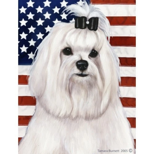 Patriotic (D2) House Flag - Maltese (Show) 32221