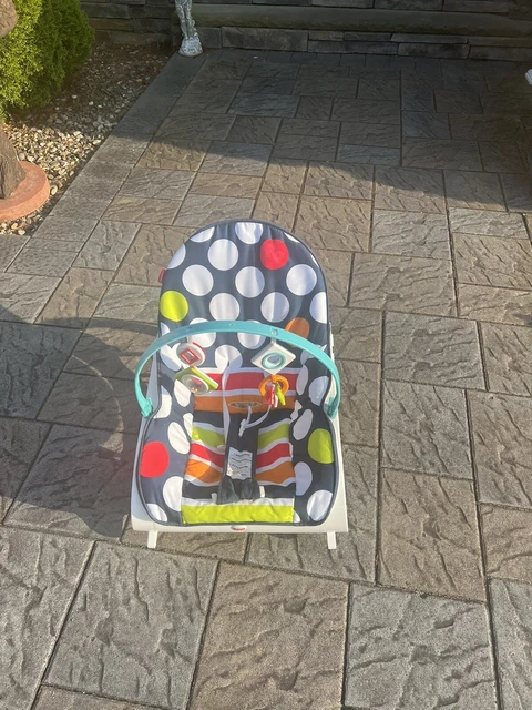 Fisher Price Vibrating Chair Polka Dot