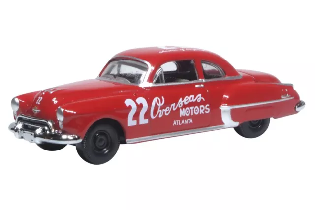 Oxford 87OR50004 Oldsmobile Rocket 88 Coupe "Overseas Motors" rot Maßstab 1:87