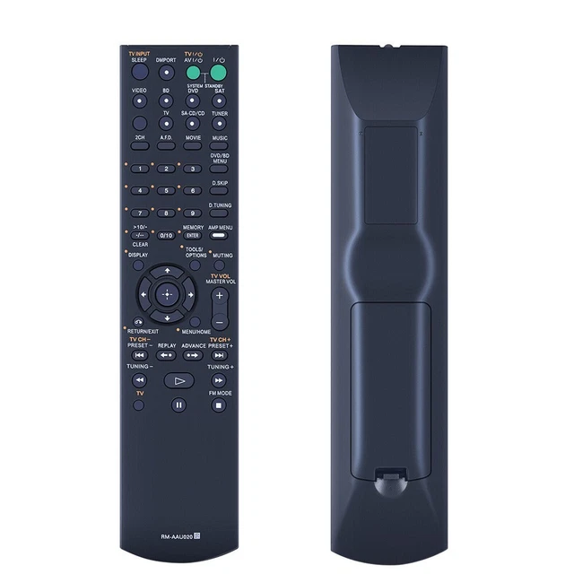 Télécommande Yamaha RAV414 Neuve - Compatible Récepteurs Yamaha - Modèle WY20000 - Noire - Sans Fil