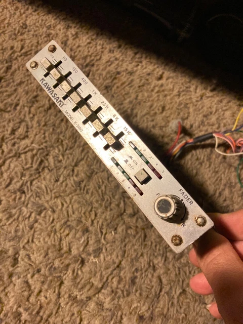 Kawasaki K-380 7 Band Mobile Audio Equalizer