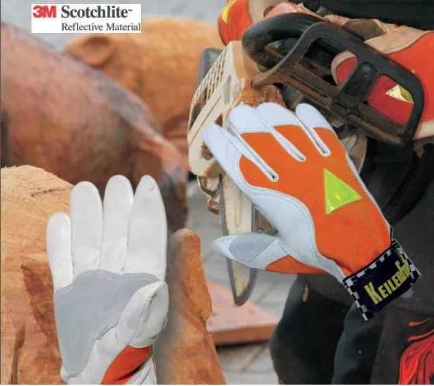 1  Keiler Fit Orange, leichter Sommerhandschuh für Forst, Garten, Gr.11, 1800311