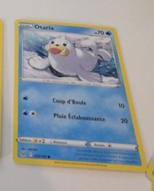 POKEMON ORIGINE PERDUE FRANCAISE CARD CARTE Otaria 033/196 VF FR JCC NEUF