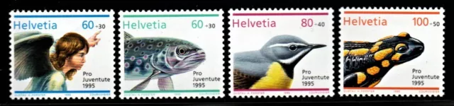 Schweiz Satz MiNr. 1567-1570 von 1995 Pro Juventute Postfrisch N 0771