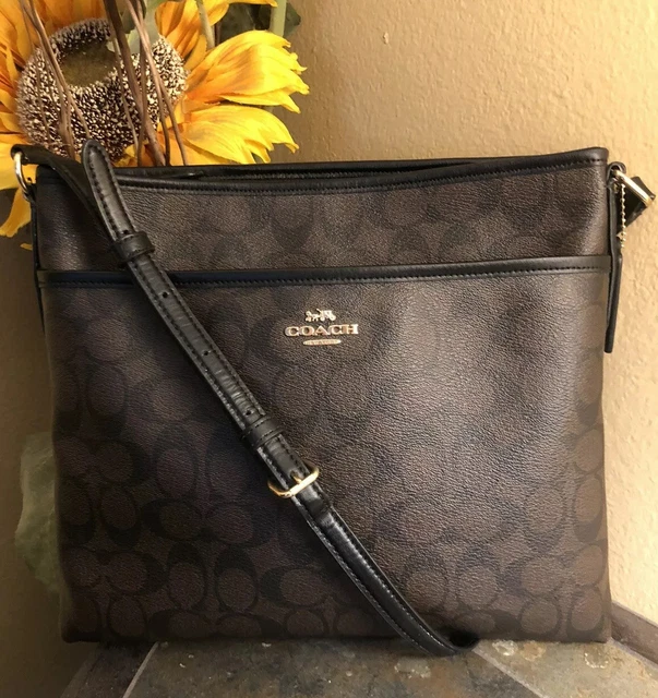 Coach sig file bag f58297 clearance