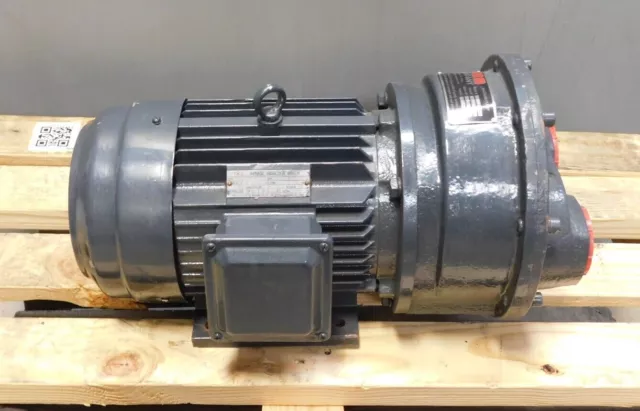 NES Company NHF-80 High Efficiency Close Coupled Liquid Ring Vacuum Pump 5.5hp
