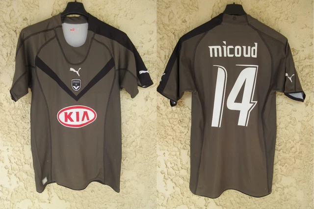 Ancien Maillot Des Girondins De Bordeaux Années 90 – Le Coq Sportif Taille 8-10 Ans (Waïti), Bleu Marine