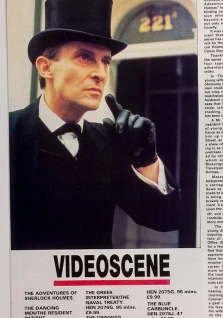 Jeremy Brett Sherlock Watch Online Sherlock Holmes Season Buy