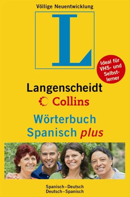 Langenscheidt, Collins, Wörterbuch Spanisch plus : Spanisch-Deutsch, Deutsch-Spa