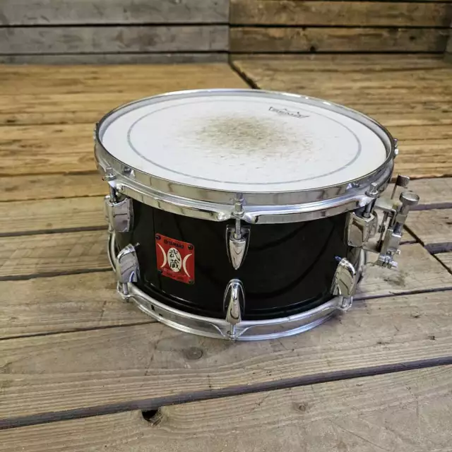 Snare Drum 13" Yamaha Oak, Musashi Black USED! RKMUS040424