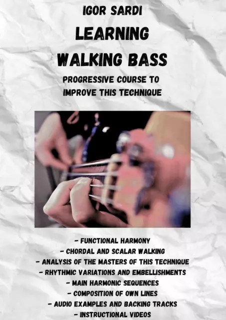 Igor Sardi | Learning Walking Bass | Taschenbuch | Englisch (2022) | Paperback