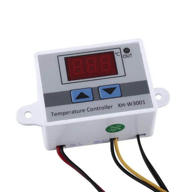 12V Digital LED Controlador de Temperatura Termostato Interruptor de ControU5
