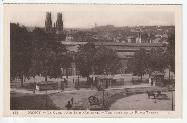 NANCY - Meurthe & Moselle - CPA 54 - Vue depuis la Gare : Cure d' Air St Antoine