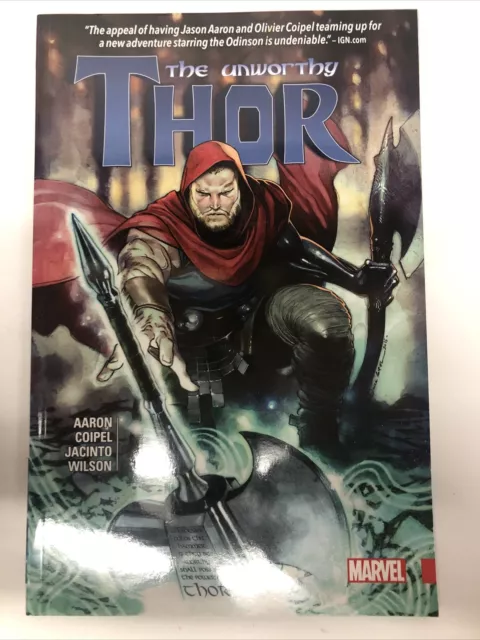 Marvel: The Unworthy Thor (2017) TPB Reprint # 1-5 by Jason Aaron