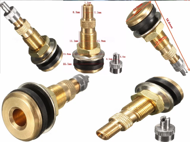 Bouchons De Valve Pneu Voiture - Lot De 4 Pièces En Alliage Aluminium Et Caoutchouc - Protection Anti-poussière Et Fuites - 14