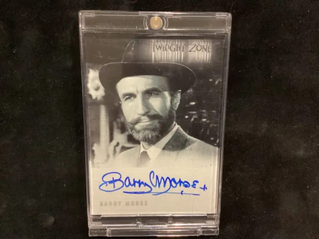 Twilight Zone A-66 Barry Morse Autographed Card